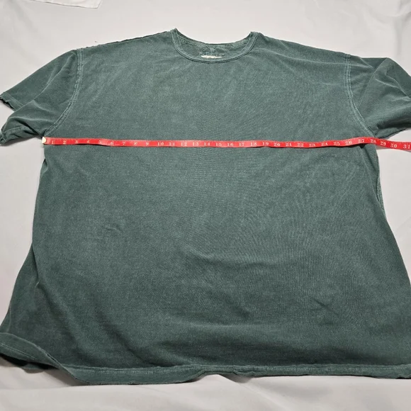 We The Free By Free People Oversized Nina Tee XL Green - Picture 3 of 5